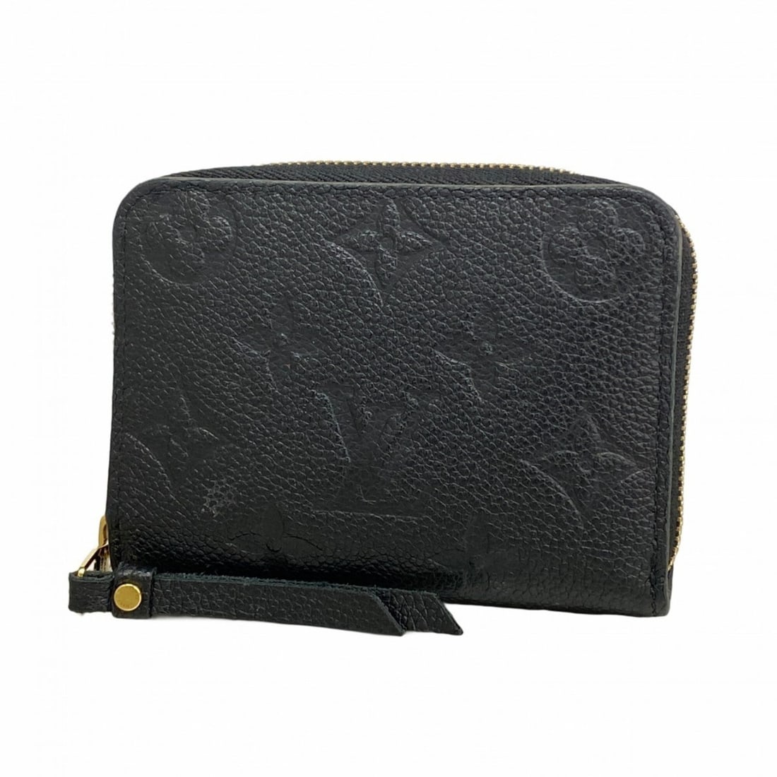 Louis Vuitton Monogram Empreinte Zippy Coin Purse M60574 Noir (Women's): --- Catalog ---Category: SizeSize (HxWxD): 9cm x 11cm x 2cm / 3.54'' x 4.33'' x 0.78''Category: DesignType: Coin purse/coin caseColor: NoirGender: WomenCategory: GeneralMPN: M60574Brand: Louis Vuitton