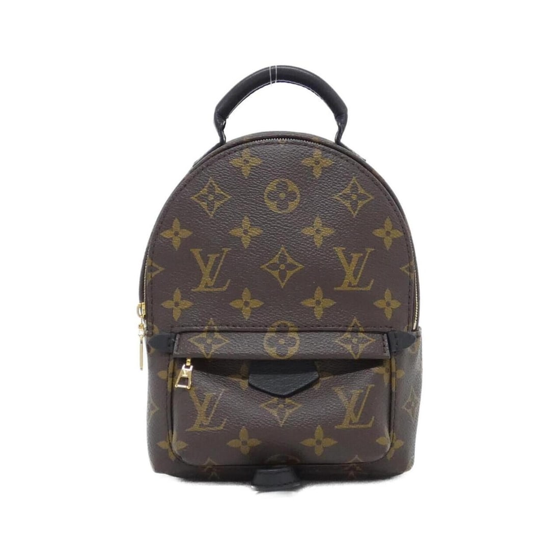 Louis Vuitton Monogram Palm Springs Backpack MINI M44873 Rucksack: --- Catalog ---Category: SizeSize (HxWxD): 22cm x 15cm x 9cm / 8.66'' x 5.9'' x 3.54''Category: DesignType: BackpackColor: MarronGender: WomenMaterial: Coated canvas Hardware Color: GoldCategory: