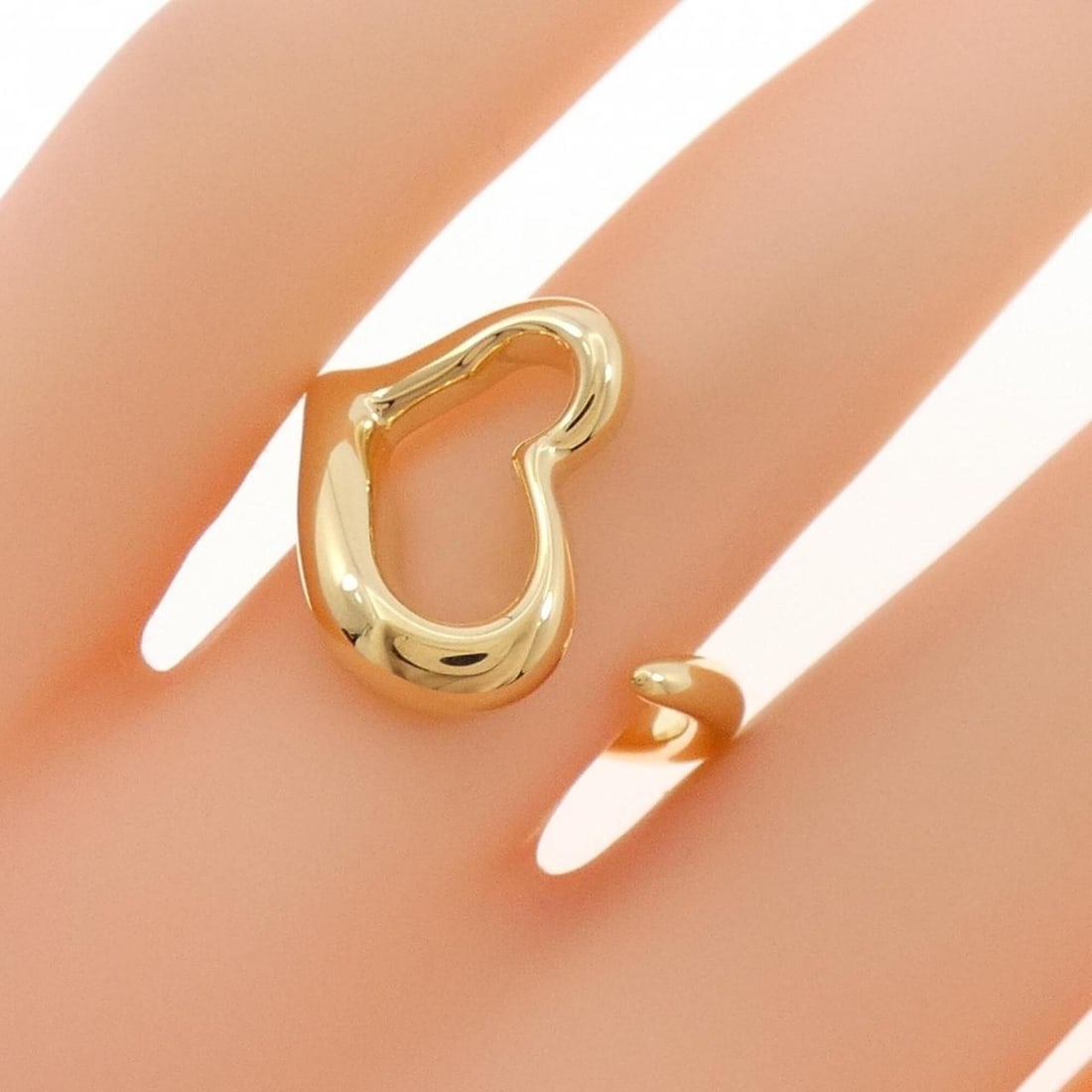 Tiffany Open Heart Ring - 5