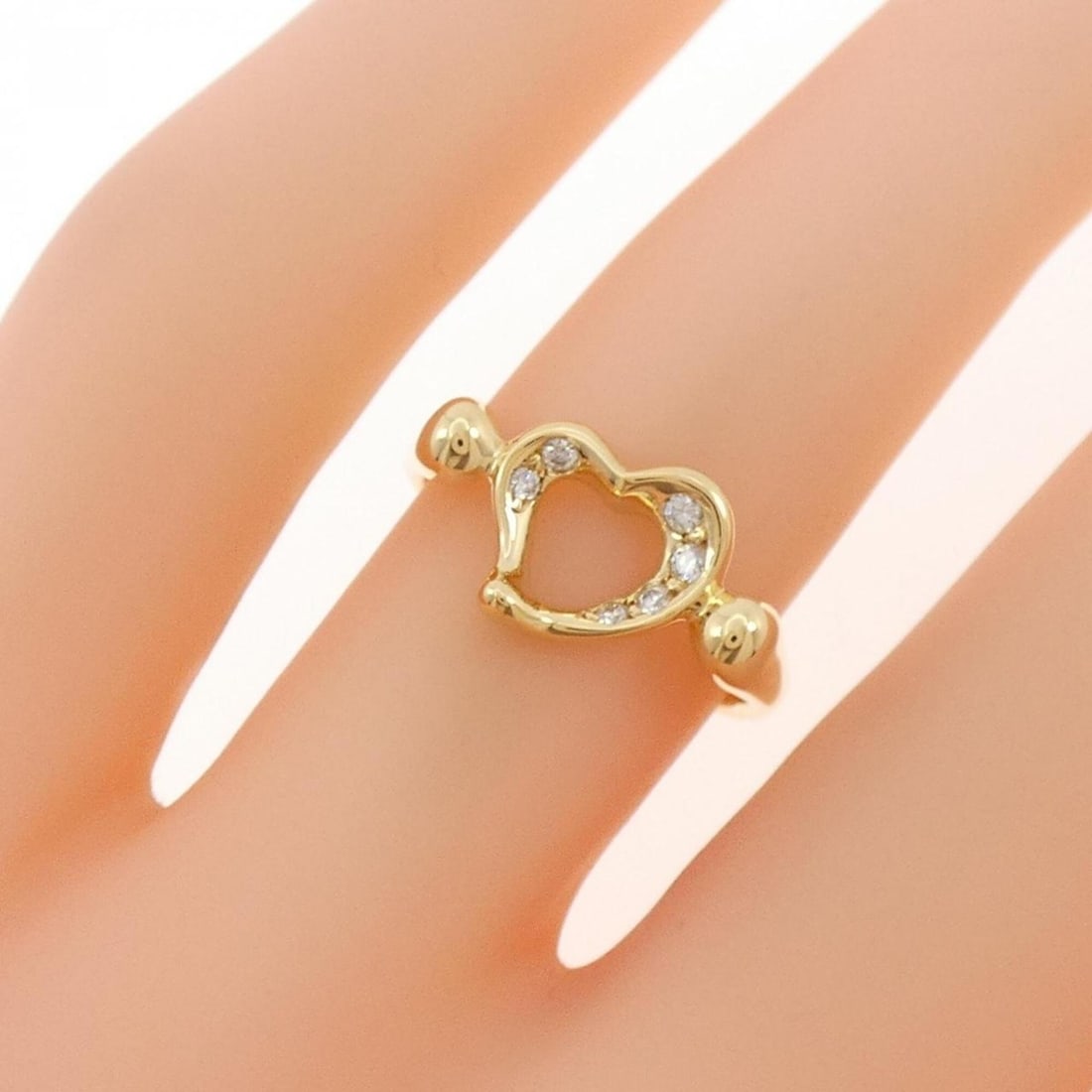 Tiffany Open Heart Ring - 5