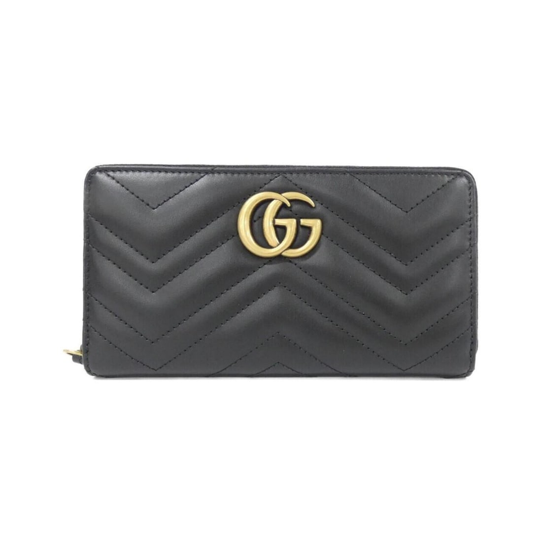 Gucci GG Marmont 443123 DTD1T Wallet: --- Catalog ---Category: SizeSize (HxWxD): 11cm x 20cm x 2.5cm / 4.33'' x 7.87'' x 0.98''Category: DesignType: Long wallet (bi-fold)Color: BlackGender: WomenMaterial: Leather Category: GeneralMPN:
