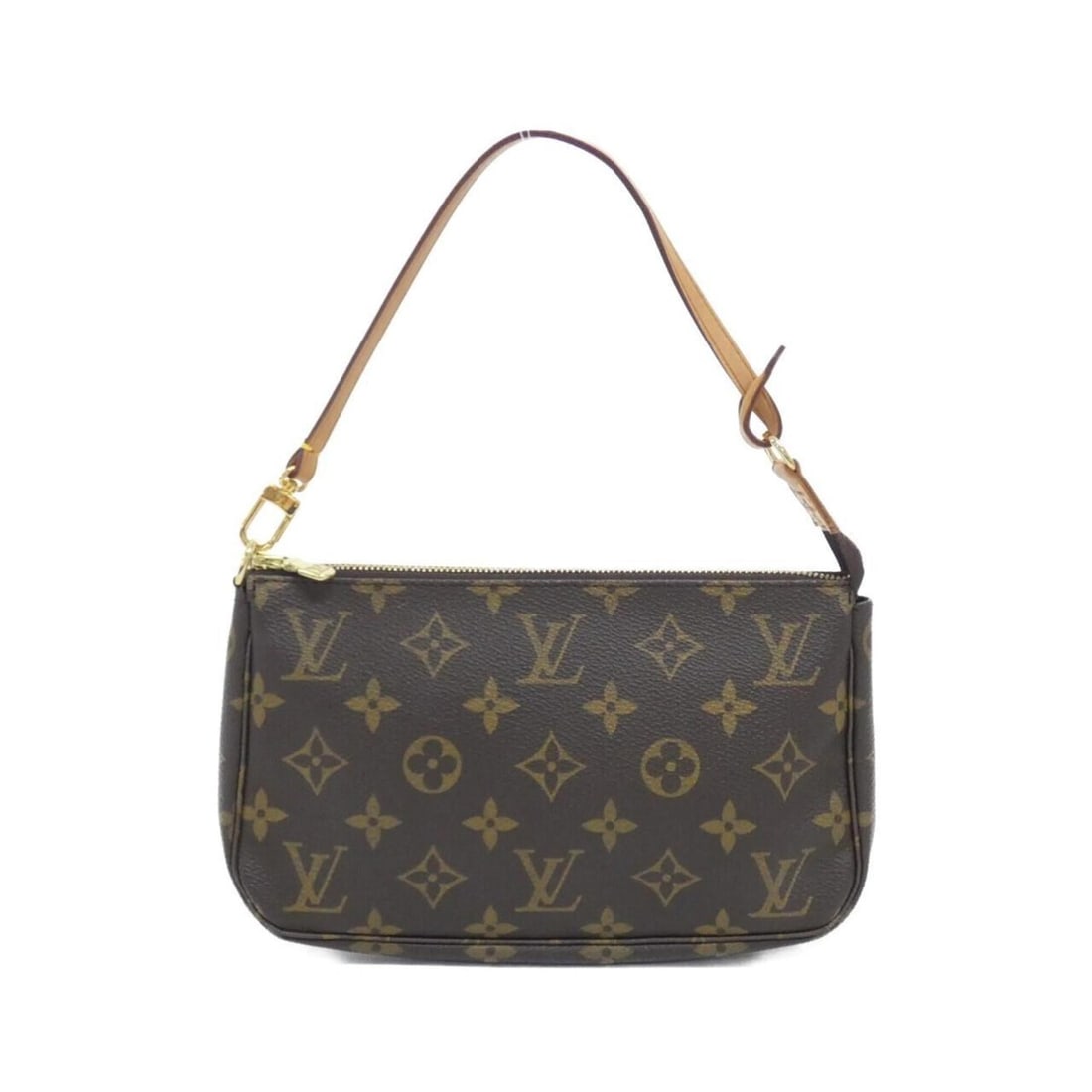 Louis Vuitton Monogram Pochette Accessoires M51980 Accessory Pouch: --- Catalog ---Category: SizeSize (HxWxD): 13cm x 21cm x 3cm / 5.11'' x 8.26'' x 1.18''Category: DesignType: Pochette, PouchColor: MarronGender: WomenMaterial: Coated canvas Hardware Color: