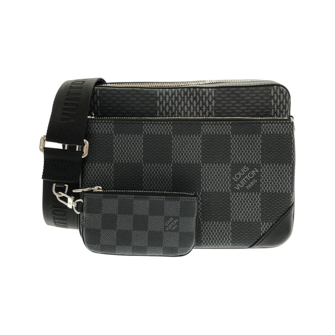 Louis Vuitton Damier Graphite 3D Trio Messenger N50017 Shoulder Bag (1 of 10)