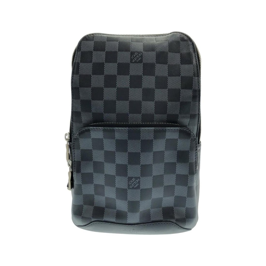 Louis Vuitton Damier Infini Avenue Sling Bag N40303 Shoulder: --- Catalog ---Category: SizeSize (HxWxD): 30cm x 19cm x 5cm / 11.81'' x 7.48'' x 1.96''Category: DesignType: Shoulder bagColor: NavyGender: Men,WomenMaterial: Leather Hardware Color: Matte