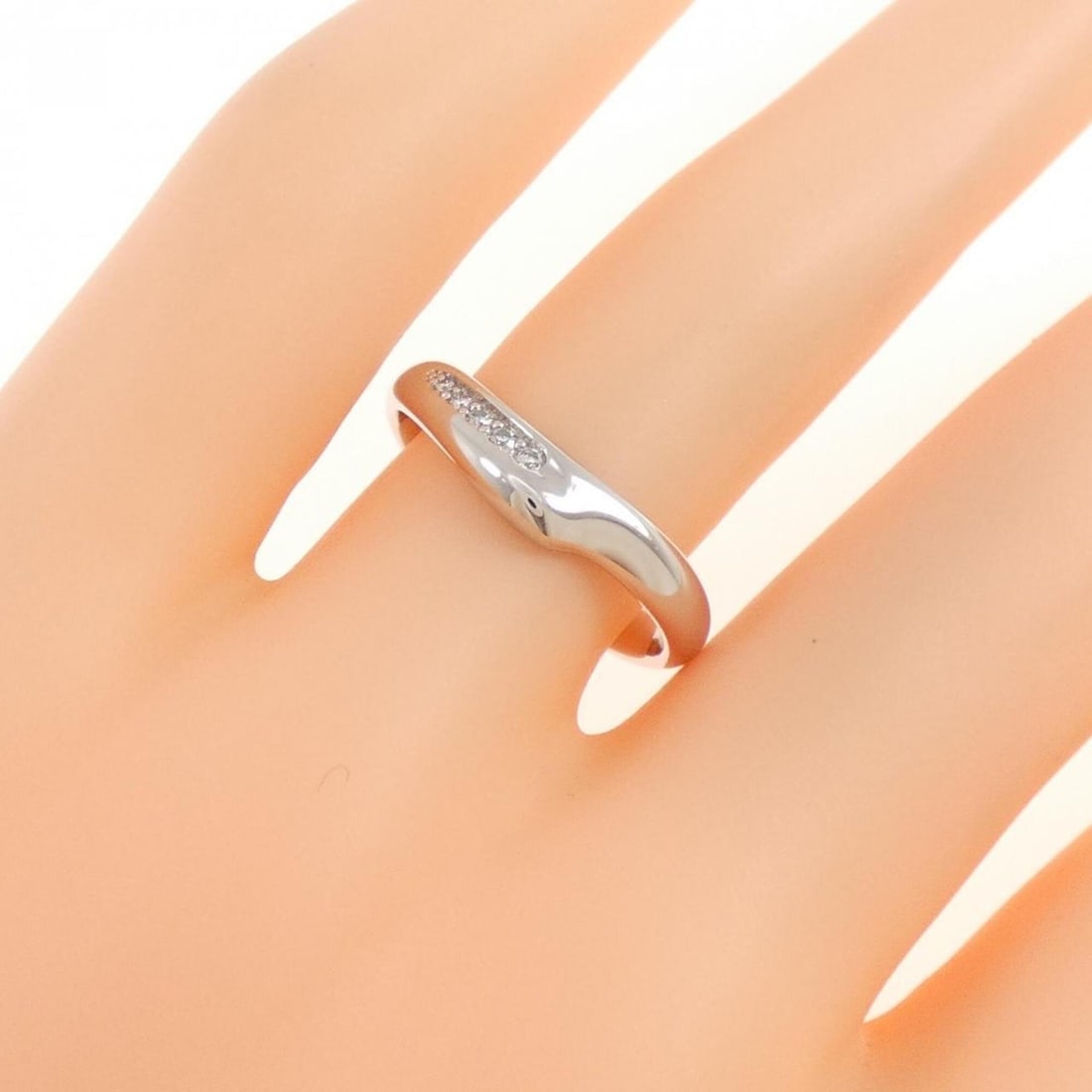 Tiffany Open Heart Ring - 5