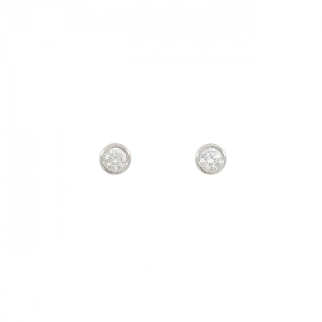 Tiffany & Co. By the Yard Earrings: --- Catalog ---Category: DesignType: Stud earringsStone: DiamondGender: WomenMaterial: Platinum 950Category: GeneralBrand: Tiffany--- Item List ---Section: ConditionRanking: Rank A Used - A few traces