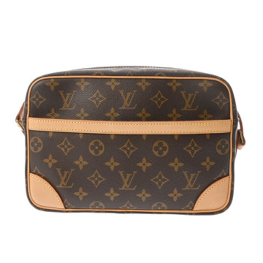 LOUIS VUITTON Louis Vuitton Monogram Trocadero 27 Brown M51274 Women's Canvas Shoulder Bag AB Rank (1 of 11)
