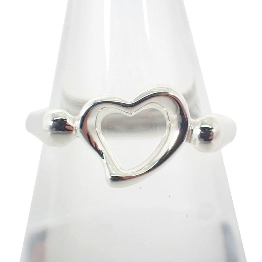 TIFFANY & Co. 925 Heart Ring, Size 11 (1 of 10)