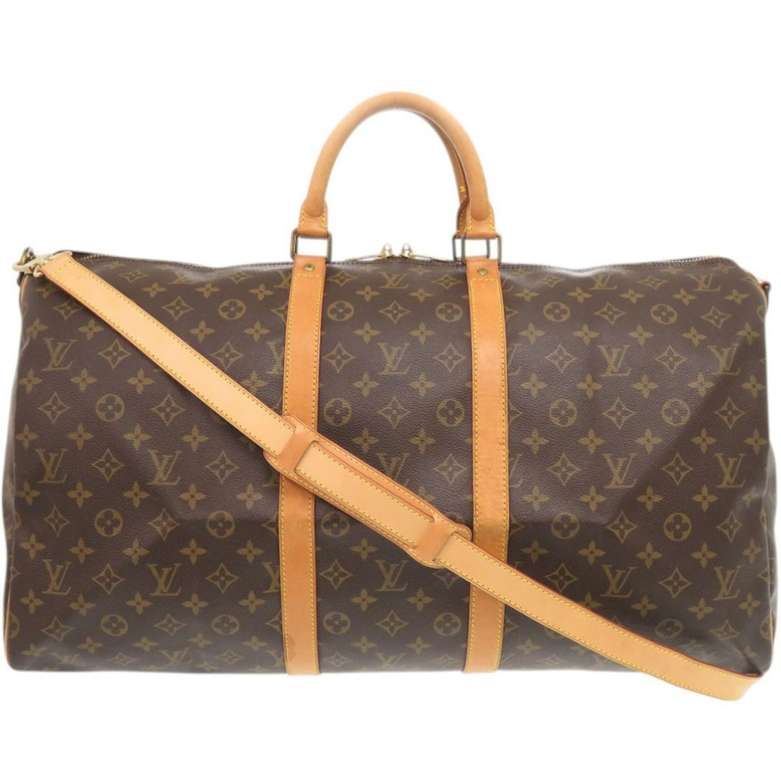 Louis Vuitton Keepall Bandoulière 55 Monogram M41414 Boston Bag LV 0679 LOUIS VUITTON (1 of 10)