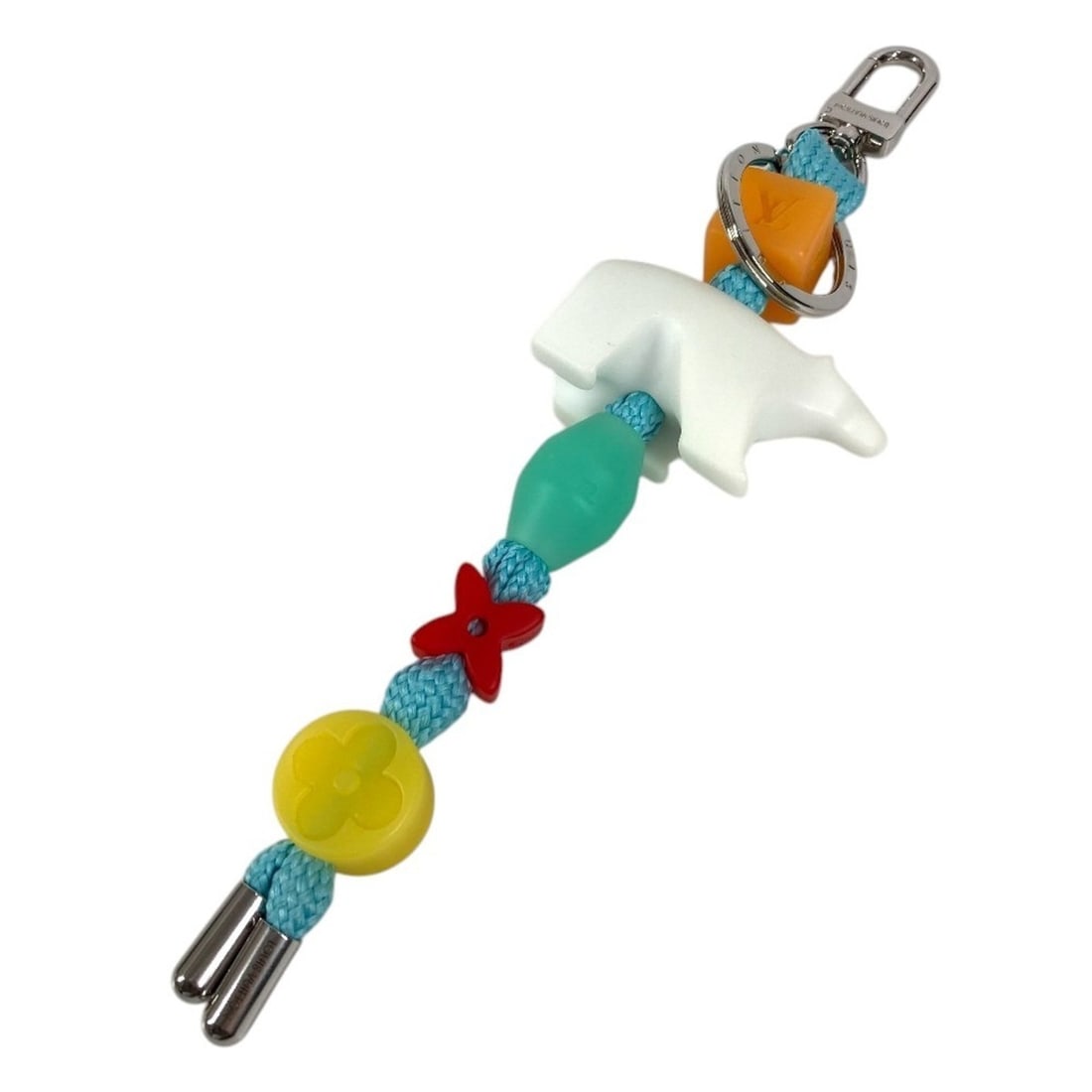 LOUIS VUITTON M02290 Monogram LV Play Polar Bear Bag Accessory Charm Keychain Resin Men's Women's (1 of 19)