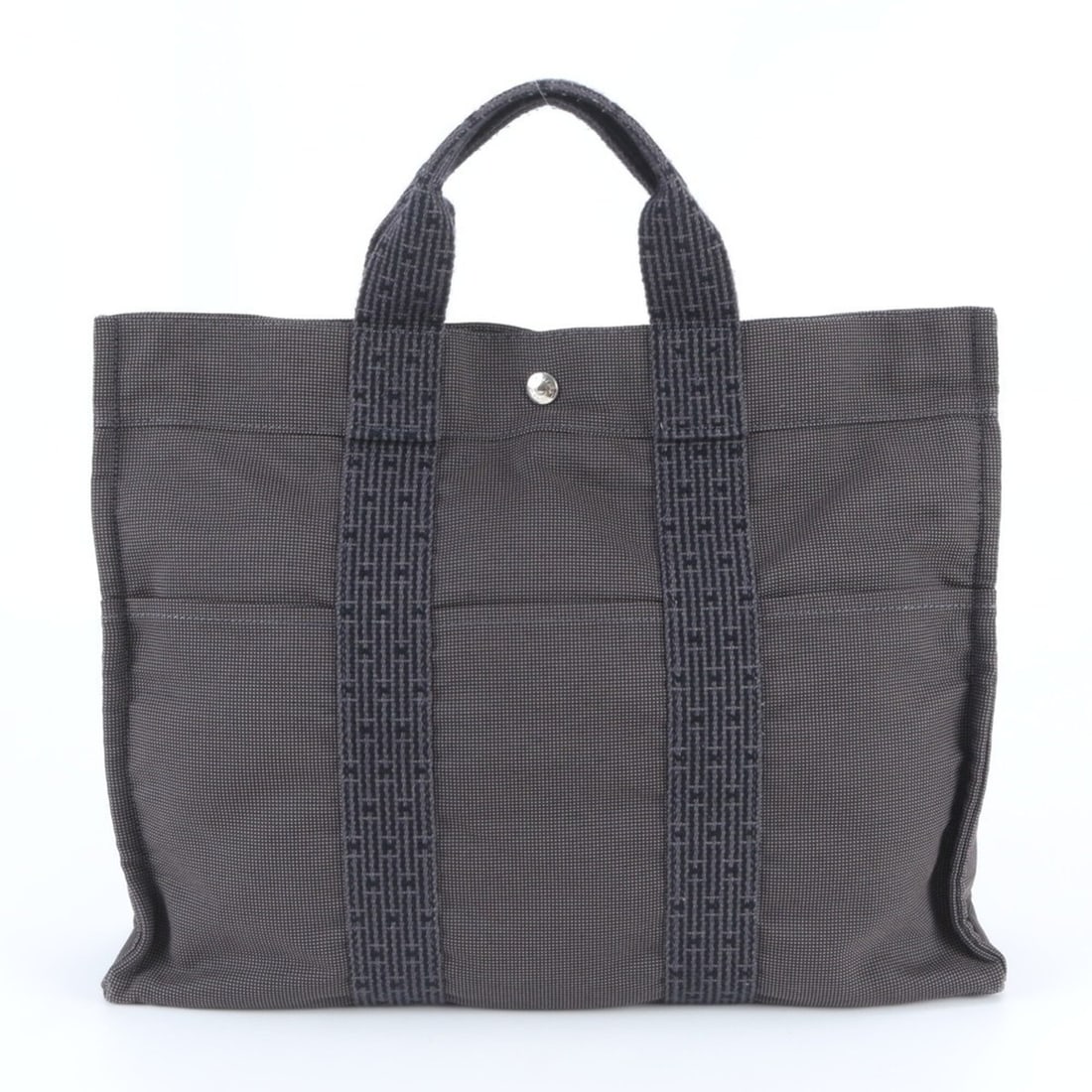 Hermes Herline Tote Bag, Handbag, Shoulder Business Gray, Men's (1 of 11)