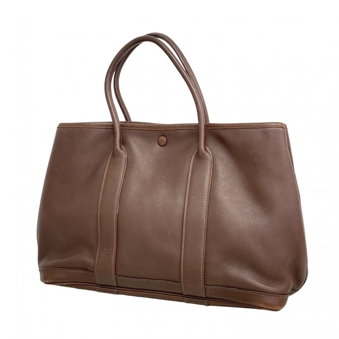 Hermes Garden Twilly TPM Tote Bag, Swift Havana Leather, ?H Stamp, Women's, P2669417 (1 of 15)