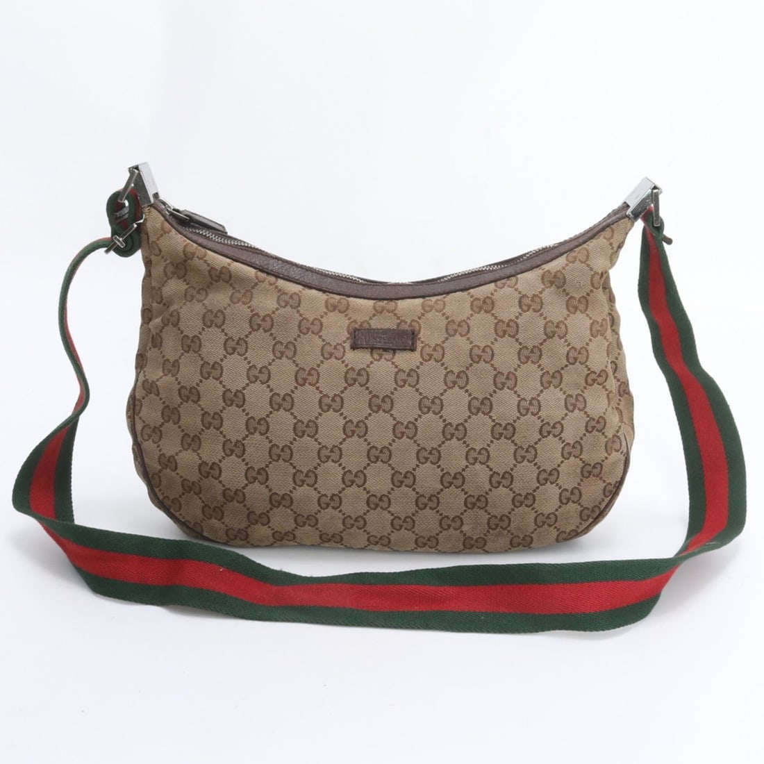 Gucci GG Canvas Sherry Line 122790 Leather Shoulder Bag, Crossbody, Brown, Women's: --- Catalog ---Category: SizeSize (HxWxD): 20cm x 30cm x 5cm / 7.87'' x 11.81'' x 1.96''Category: DesignType: Shoulder bagColor: BrownGender: WomenMaterial: Leather , Canvas Category: GeneralBrand: Gu