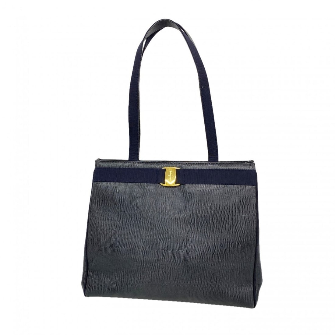 Salvatore Ferragamo Vara Leather Tote Bag, Black, Women's: --- Catalog ---Category: SizeSize (HxWxD): 29cm x 34cm x 12cm / 11.41'' x 13.38'' x 4.72''Category: DesignType: Tote bagColor: BlackGender: WomenMaterial: Leather Hardware Color: GoldCategory: General
