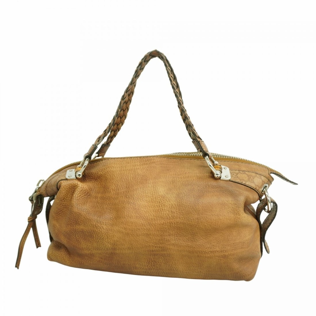 Gucci Tote Bag, Guccissima Bamboo, 232959, Leather, Brown, Women's (1 of 11)