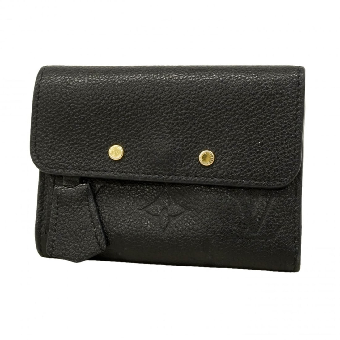 Louis Vuitton Tri-fold Wallet Monogram Empreinte Portefeuille Pont Neuf Compact M62184 Noir (1 of 13)