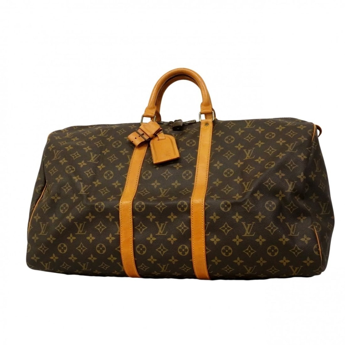 Louis Vuitton Bag/Boston Bag Monogram Keepall 55 M41424 Brown Men's/Women's P2545330 (1 of 16)