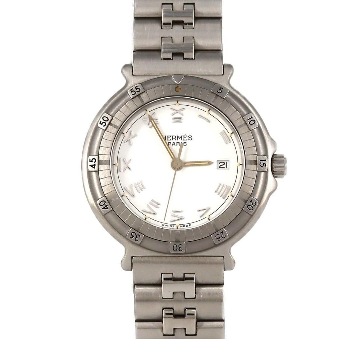 Hermes Captain Nemo Stainless Steel Quartz Watch (1 of 20)