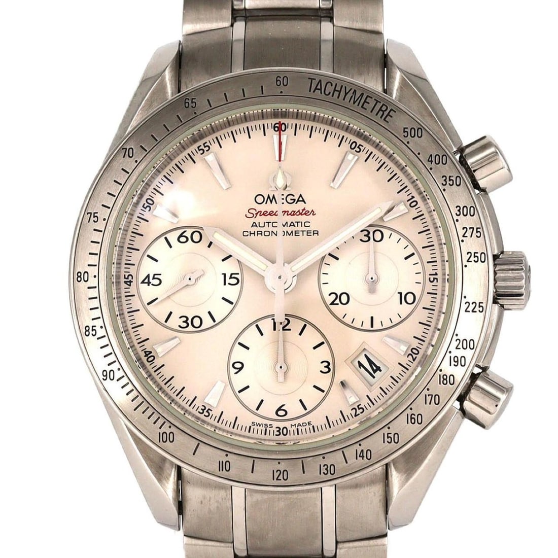 Omega Speedmaster Date 323.10.40.40.02.001 Stainless Steel Automatic Watch (1 of 11)