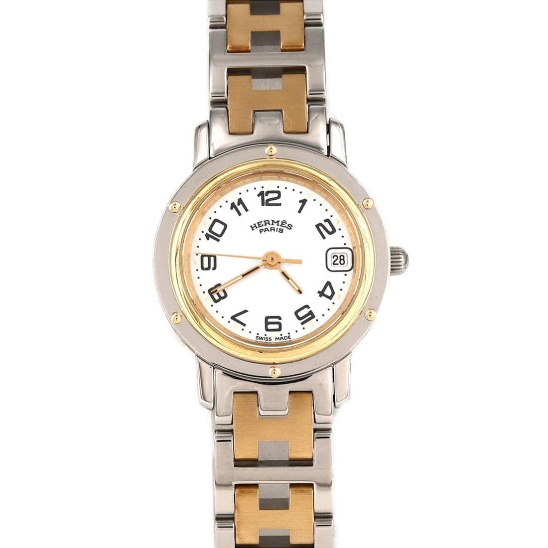 Hermes Clipper Combination CL4.220 SSxGP Quartz Watch (1 of 20)