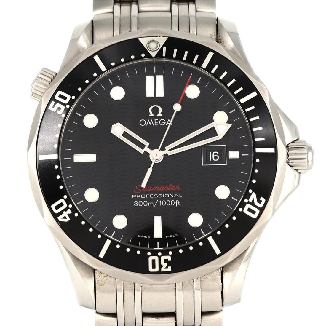 Omega Seamaster Professional 212.30.41.61.01.001 Stainless Steel Quartz Watch: --- Catalog ---Category: SizeWrist Size: 17cm / 6.69''Case Diameter: 41mm / 1.61''Category: DesignType: WristwatchGender: MenColor (Dial): BlackMaterial (Band): Stainless steelMaterial (Case):