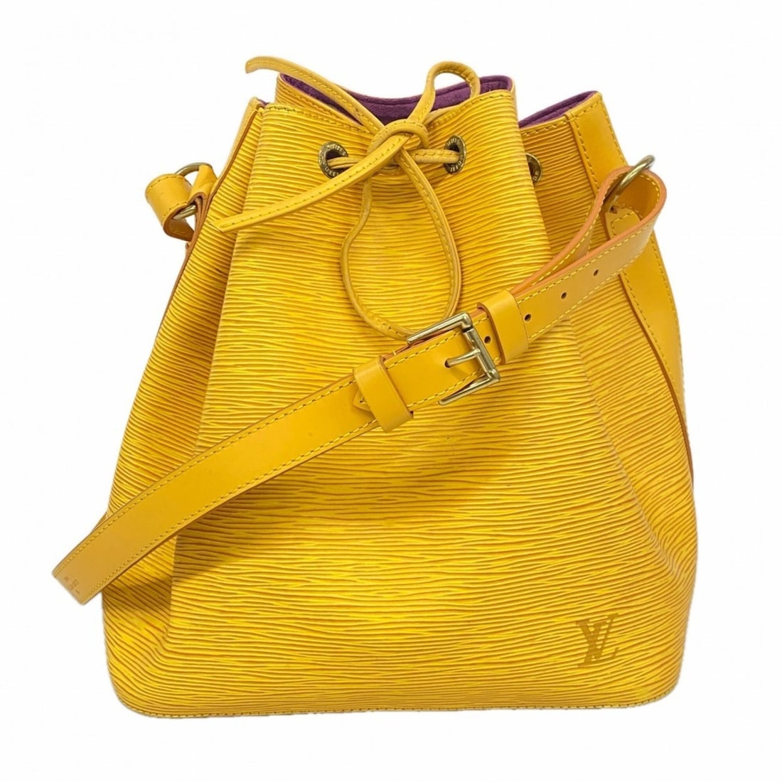 Louis Vuitton Epi Petit Noé Shoulder Bag M44109 Jaune (Women's) (1 of 15)
