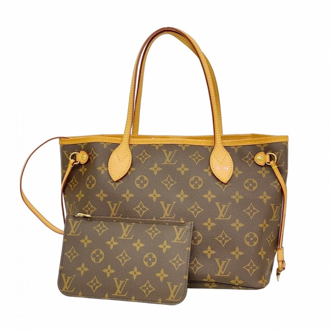 Louis Vuitton Monogram Neverfull PM Tote Bag M41245 Brown Pivoine (Women's) (1 of 14)