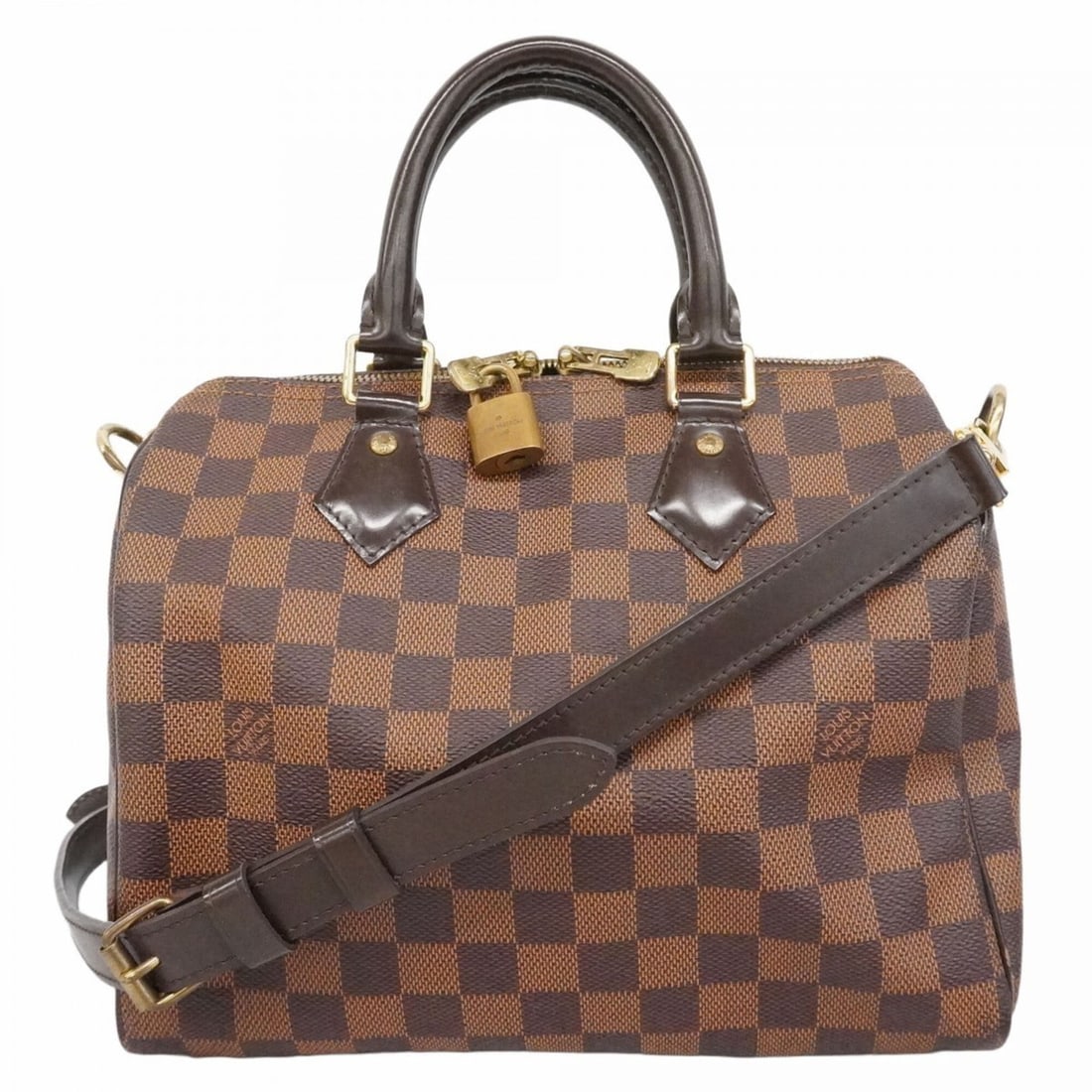 Louis Vuitton Damier Speedy Bandoulière 25 Handbag N40575 Ebene 2-way bag for women (1 of 14)