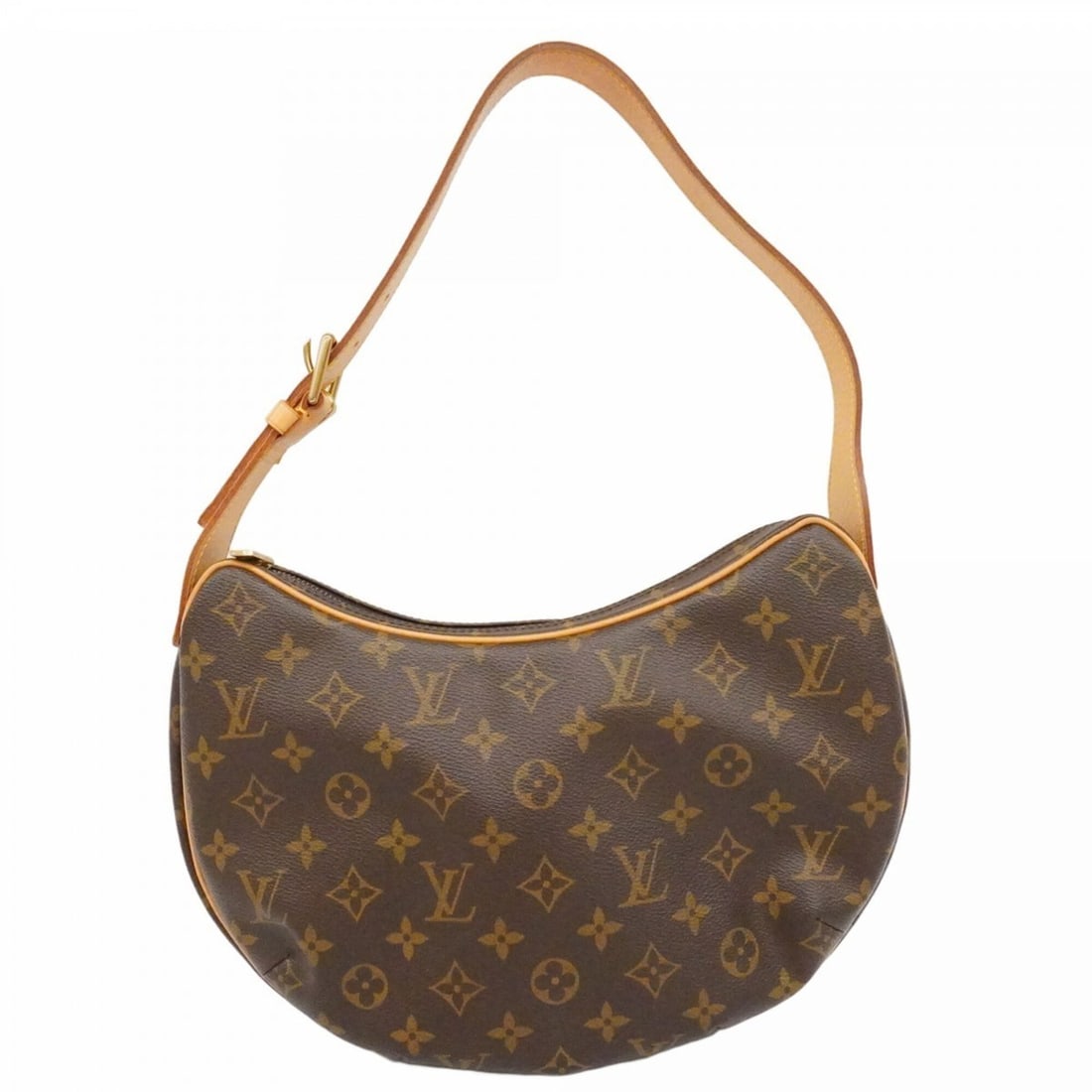 Louis Vuitton Monogram Croissant MM Shoulder Bag M51512 Brown Women's (1 of 12)