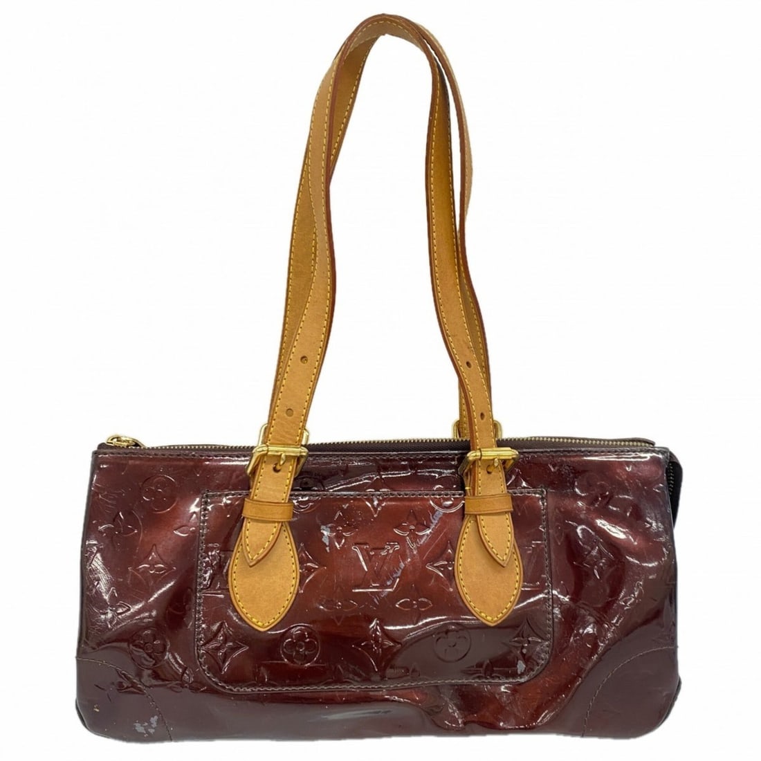 Louis Vuitton Vernis Rosewood Avenue Shoulder Bag M93510 Amarante (Women's): --- Catalog ---Category: SizeSize (HxWxD): 16.5cm x 32cm x 14cm / 6.49'' x 12.59'' x 5.51''Category: DesignType: Shoulder bagColor: AmaranteGender: WomenCategory: GeneralMPN: M93510Brand: Louis Vuitto