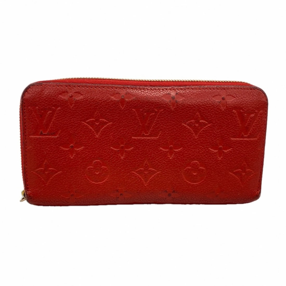 Louis Vuitton Monogram Empreinte Zippy Wallet M61865 Cerise Women's Long (1 of 19)
