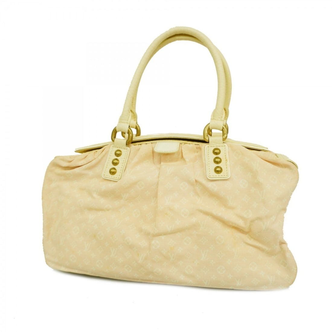 Louis Vuitton Monogram Mini Lin Trapeze GM Handbag M40064 Rose (Women's) (1 of 11)