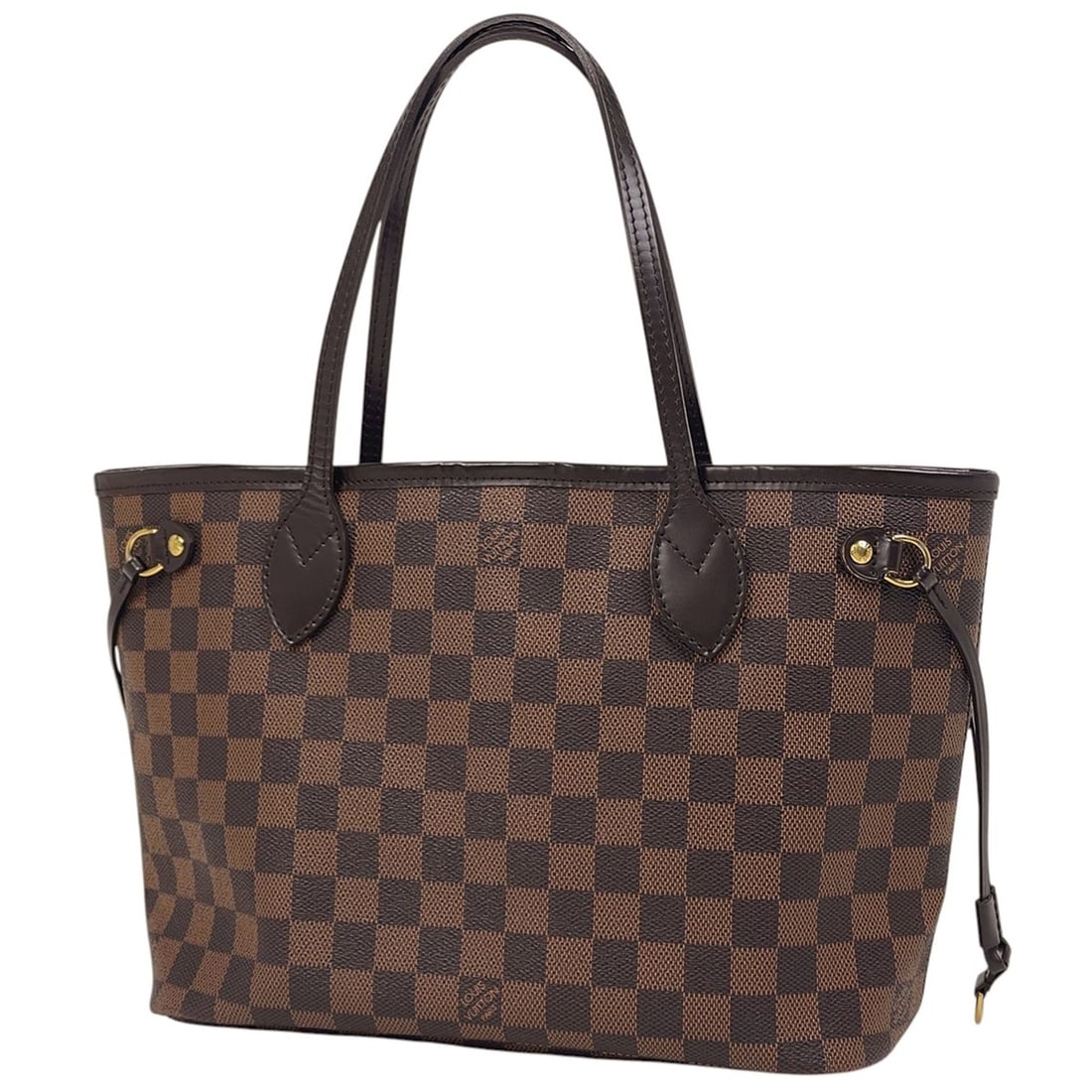 Louis Vuitton Neverfull PM Handbag Tote Bag Damier Brown N51109 Women's (1 of 15)