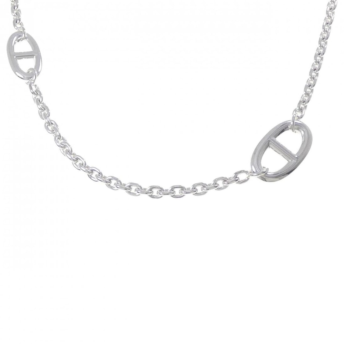 Hermes Farandole Necklace: --- Catalog ---Category: SizeNeck Circumference: 80 cm / 31.49''Category: DesignColor: SilverGender: Women,MenMaterial: Silver 925Necklace Type: NecklaceCategory: GeneralMPN: H104570BBrand: Hermes--- 