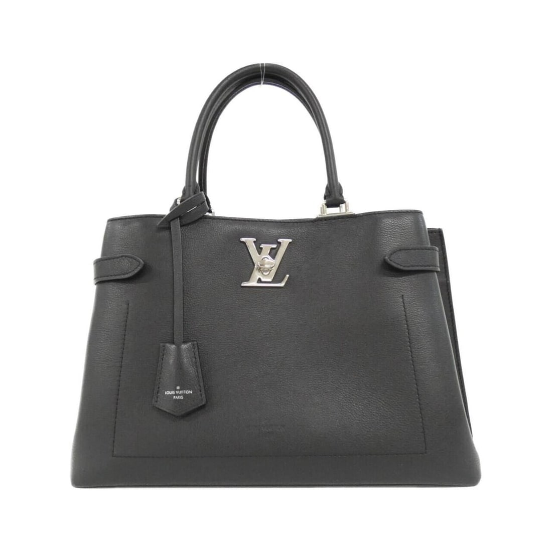 Louis Vuitton Lockme Day M53730 Handbag: --- Catalog ---Category: SizeSize (HxWxD): 24cm x 34cm x 16cm / 9.44'' x 13.38'' x 6.29''Category: DesignType: HandbagColor: BlackGender: WomenMaterial: Leather Hardware Color: SilverLeather/Fur