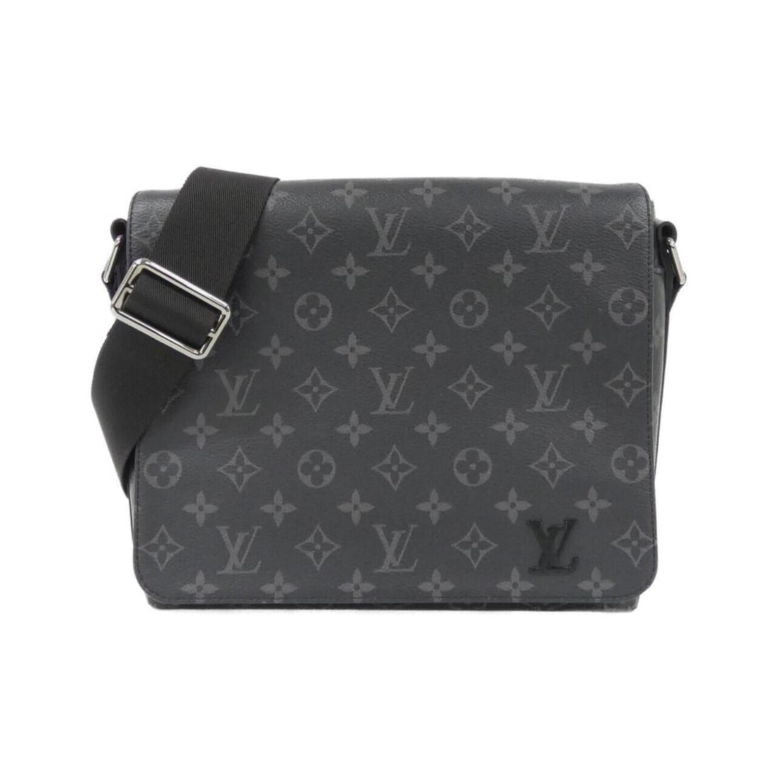 Louis Vuitton Monogram Eclipse District PM M45272 Shoulder Bag: --- Catalog ---Category: SizeWeight: 760g / 1.67lb.Size (HxWxD): 22cm x 25cm x 8cm / 8.66'' x 9.84'' x 3.14''Strap Length: 146cm / 57.48''Category: DesignType: Shoulder bagColor: BlackGender: