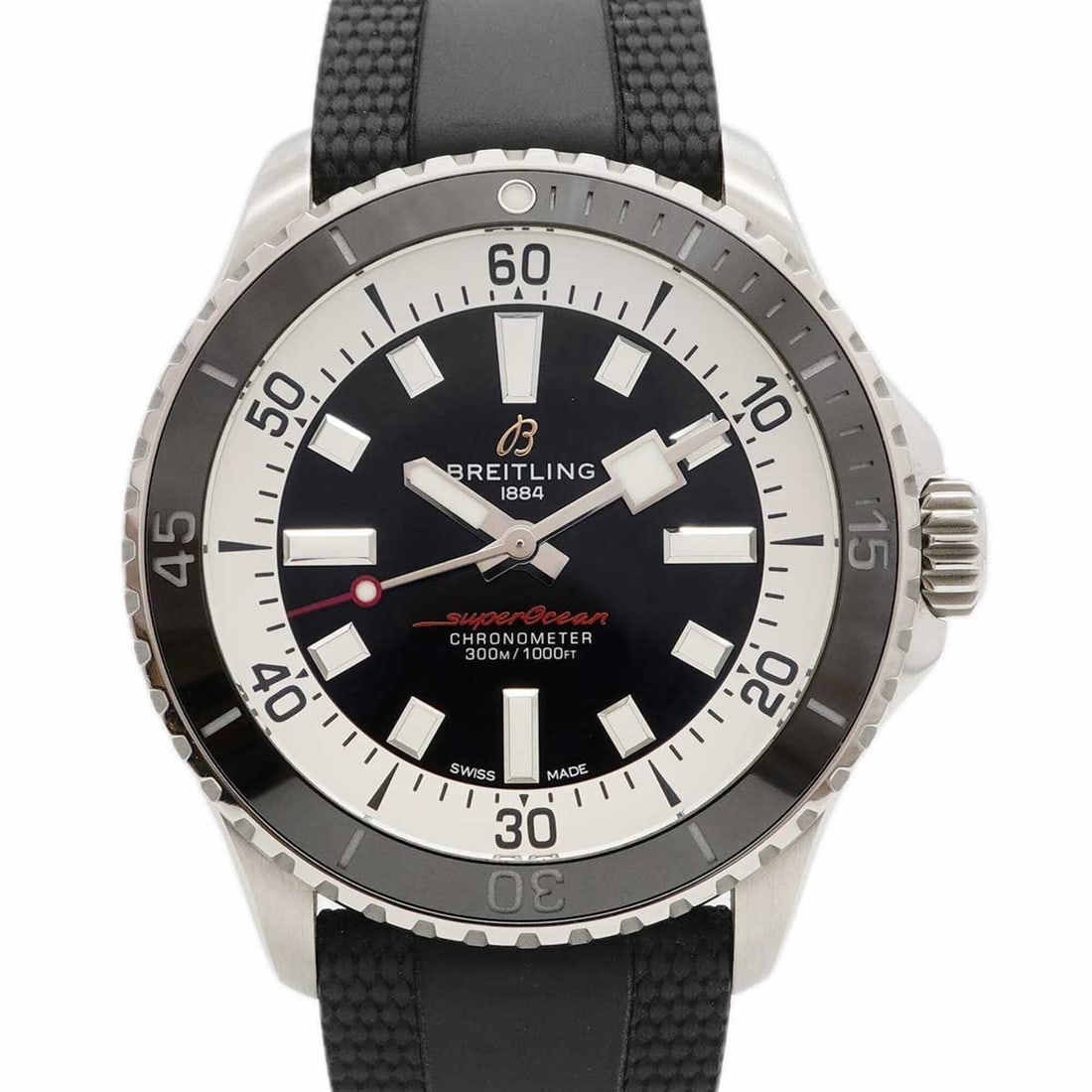 Breitling Superocean A17375 Black Dial Men's Watch (1 of 15)