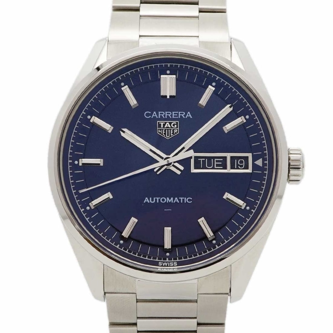 TAG Heuer Carrera WDA2112 Blue Dial Men's Watch (1 of 10)