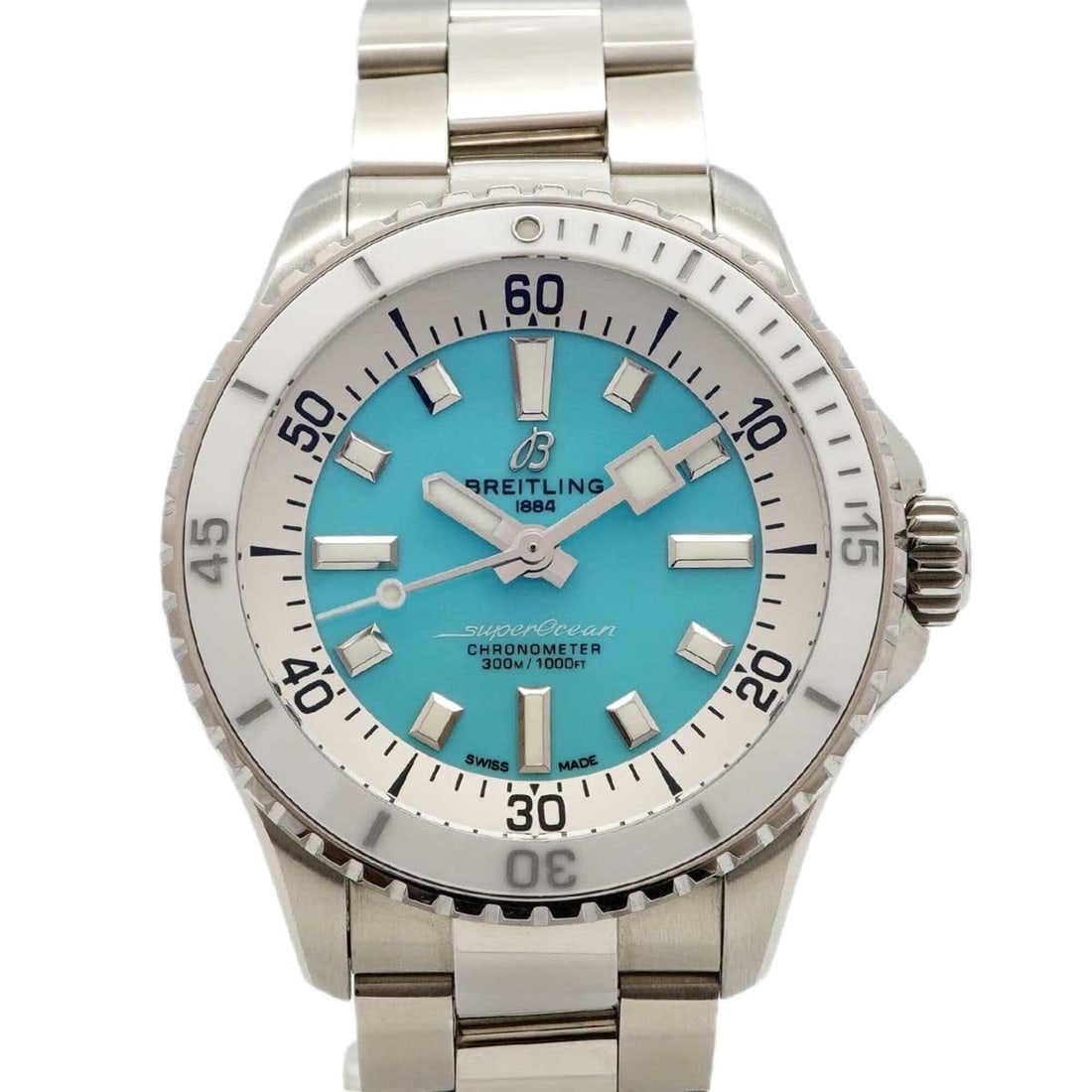 Breitling Superocean A17377 Blue Dial Watch (Men's & Women's) (1 of 10)