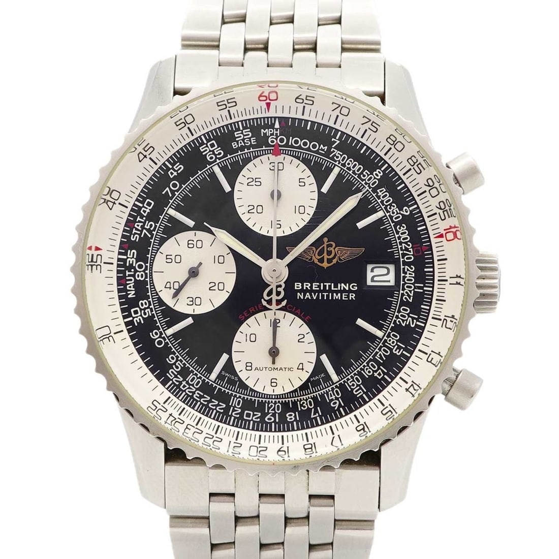 Breitling Navitimer A13330 Black Dial Men's Watch (1 of 10)