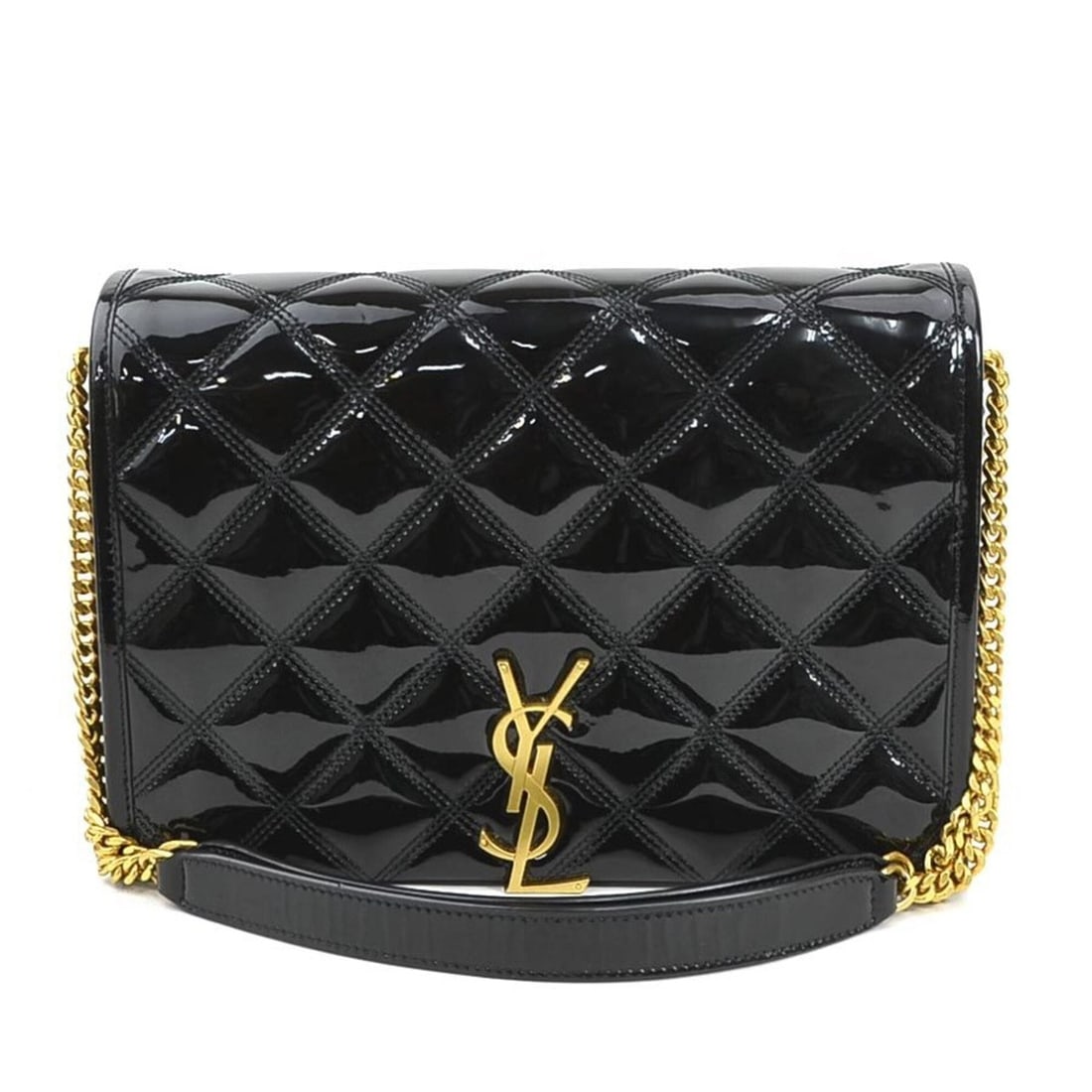 Saint Laurent shoulder bag, patent leather, black, women's, 650769, r11114r: --- Catalog ---Category: SizeSize (HxWxD): 17.5cm x 25.5cm x 6.5cm / 6.88'' x 10.03'' x 2.55''Category: DesignType: Shoulder bagColor: BlackGender: WomenMaterial: Patent leather Category: GeneralMPN: