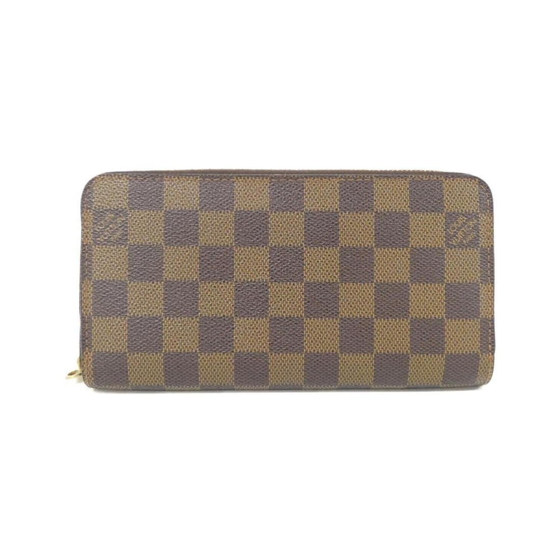 Louis Vuitton Damier Zippy Wallet N60015: --- Catalog ---Category: SizeSize (HxWxD): 10cm x 20cm x 2cm / 3.93'' x 7.87'' x 0.78''Category: DesignType: Long wallet (bi-fold)Color: BrownGender: Women,MenMaterial: Coated canvas Category: