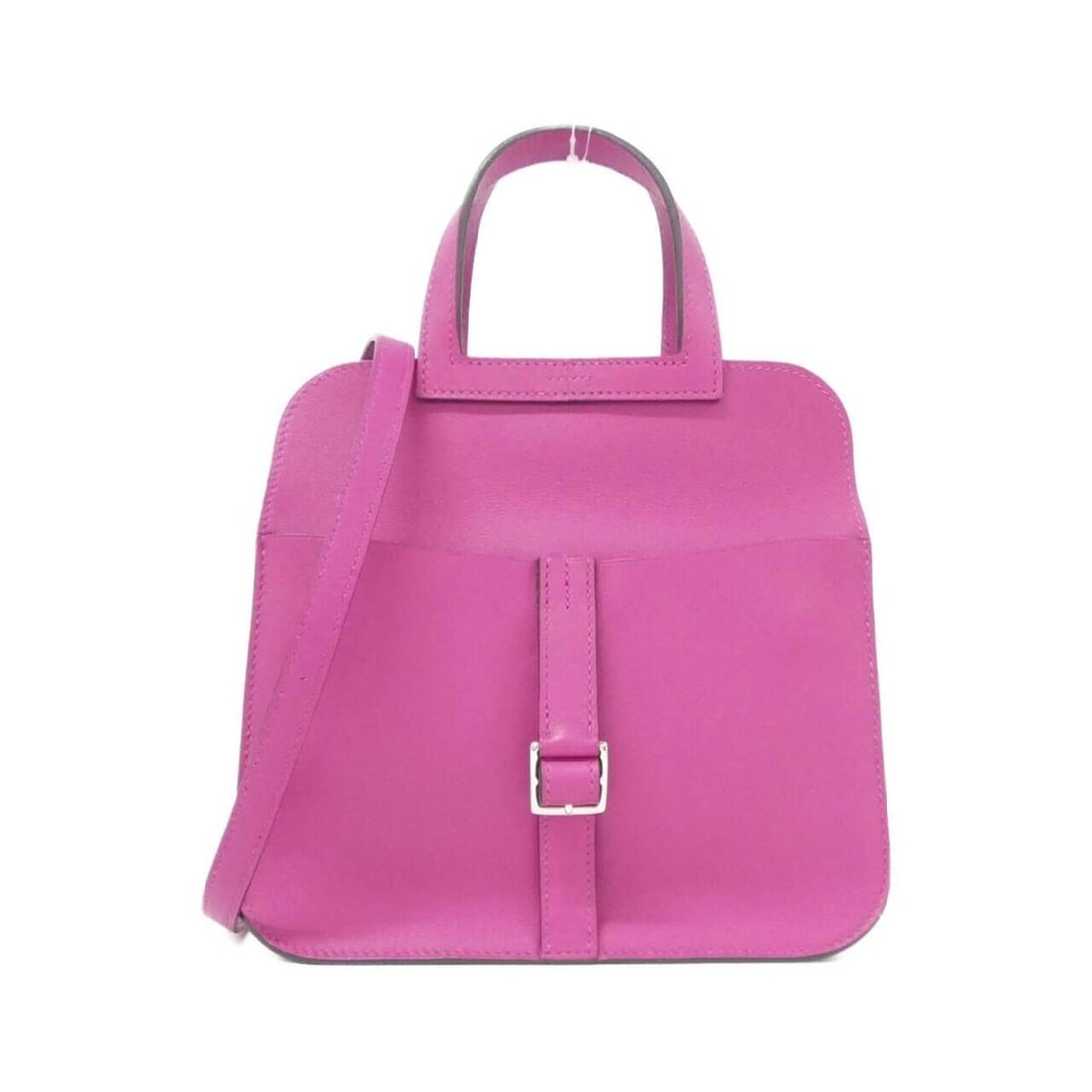 Hermes Arzan MINI 069523CK Handbag: --- Catalog ---Category: SizeSize (HxWxD): 20cm x 21.5cm x 6.5cm / 7.87'' x 8.46'' x 2.55''Category: DesignType: HandbagColor: Alezan, Rose PurpleGender: WomenMaterial: Swift leather Category: