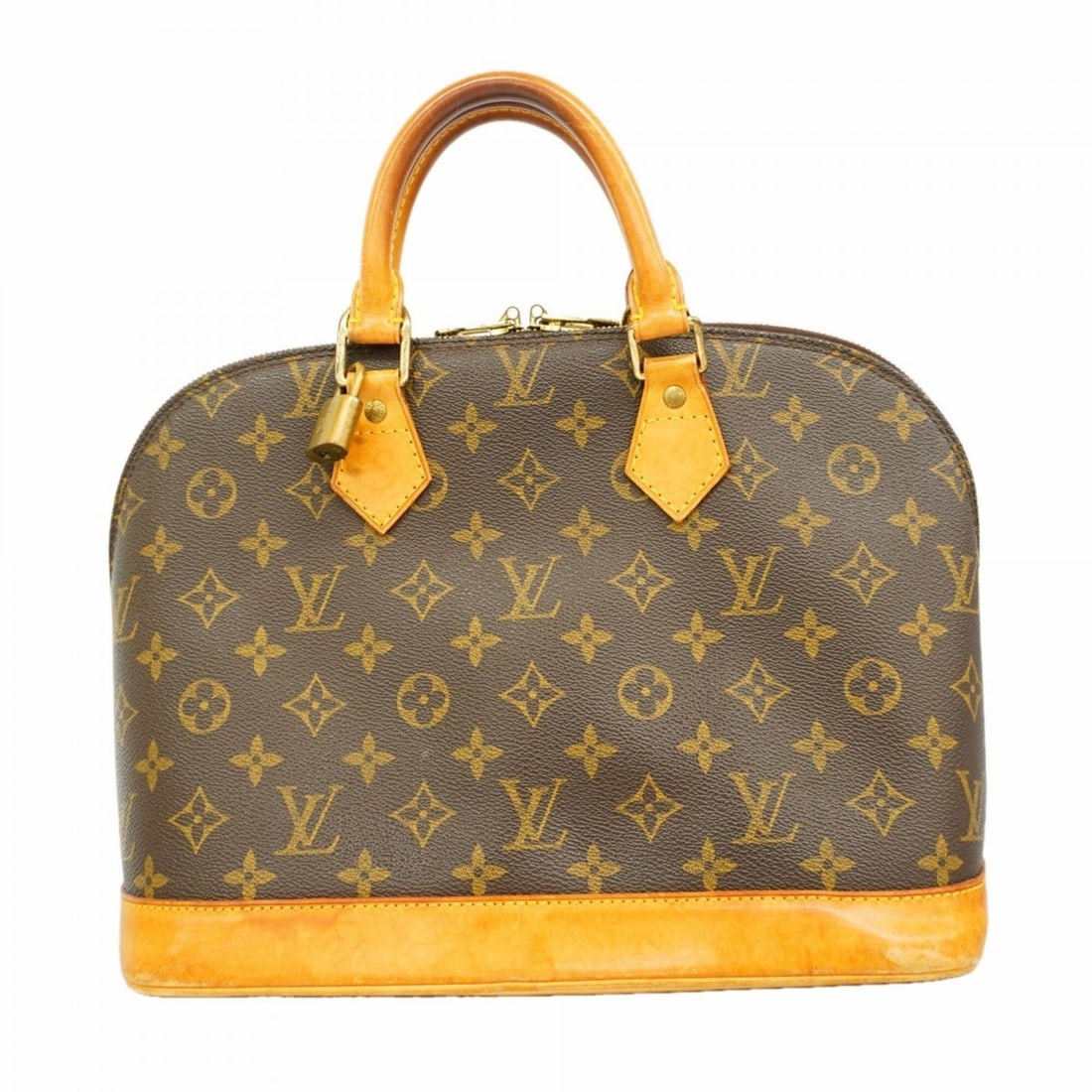 Louis Vuitton Alma Monogram Handbag M51130 Brown Women's (1 of 20)