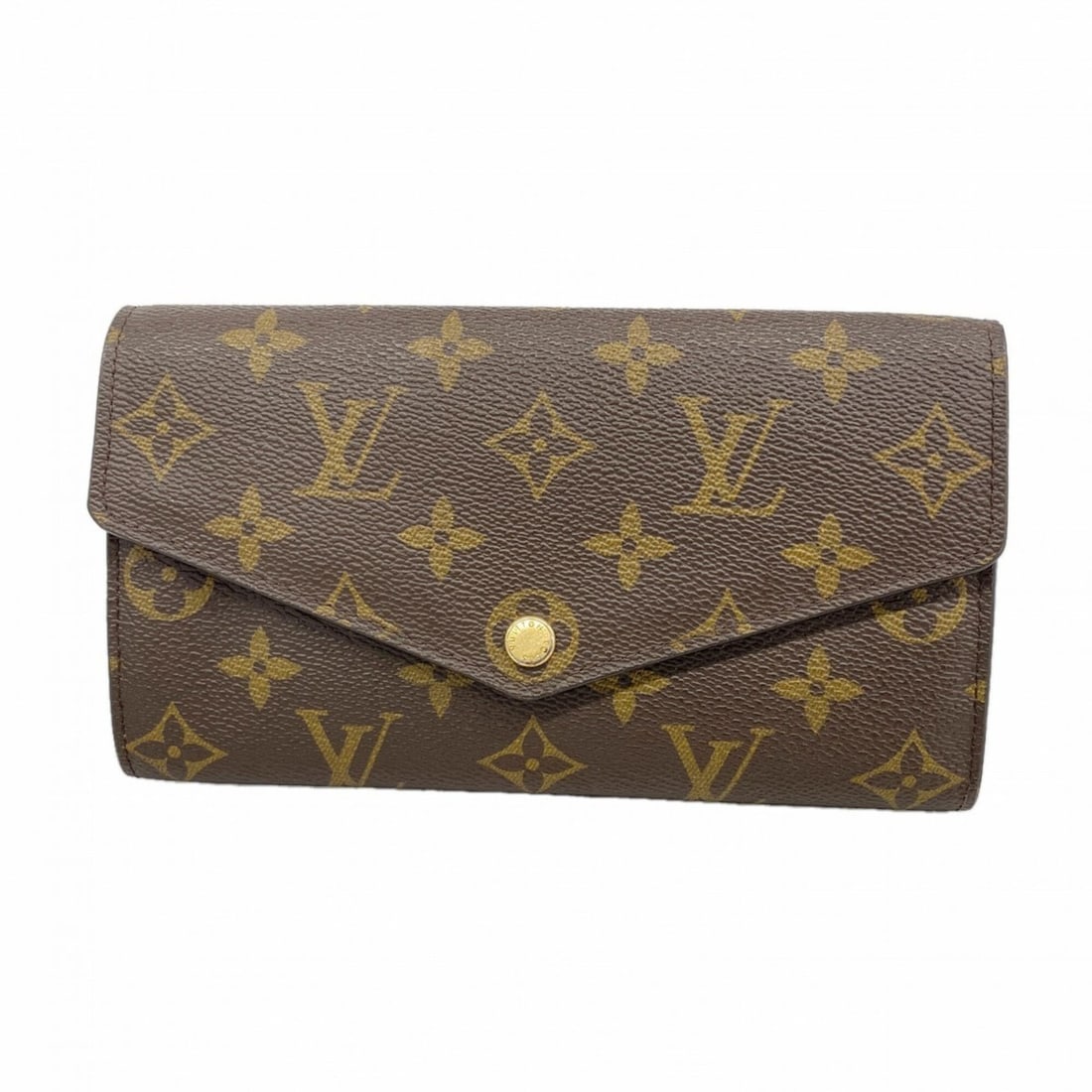 Louis Vuitton Monogram Portefeuille Sarah Long Wallet M60531 Brown Women's (1 of 16)