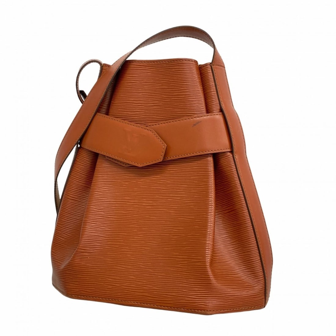 Louis Vuitton Epi Sac Depaule PM Shoulder Bag M80203 Kenya Brown (Women's) (1 of 12)