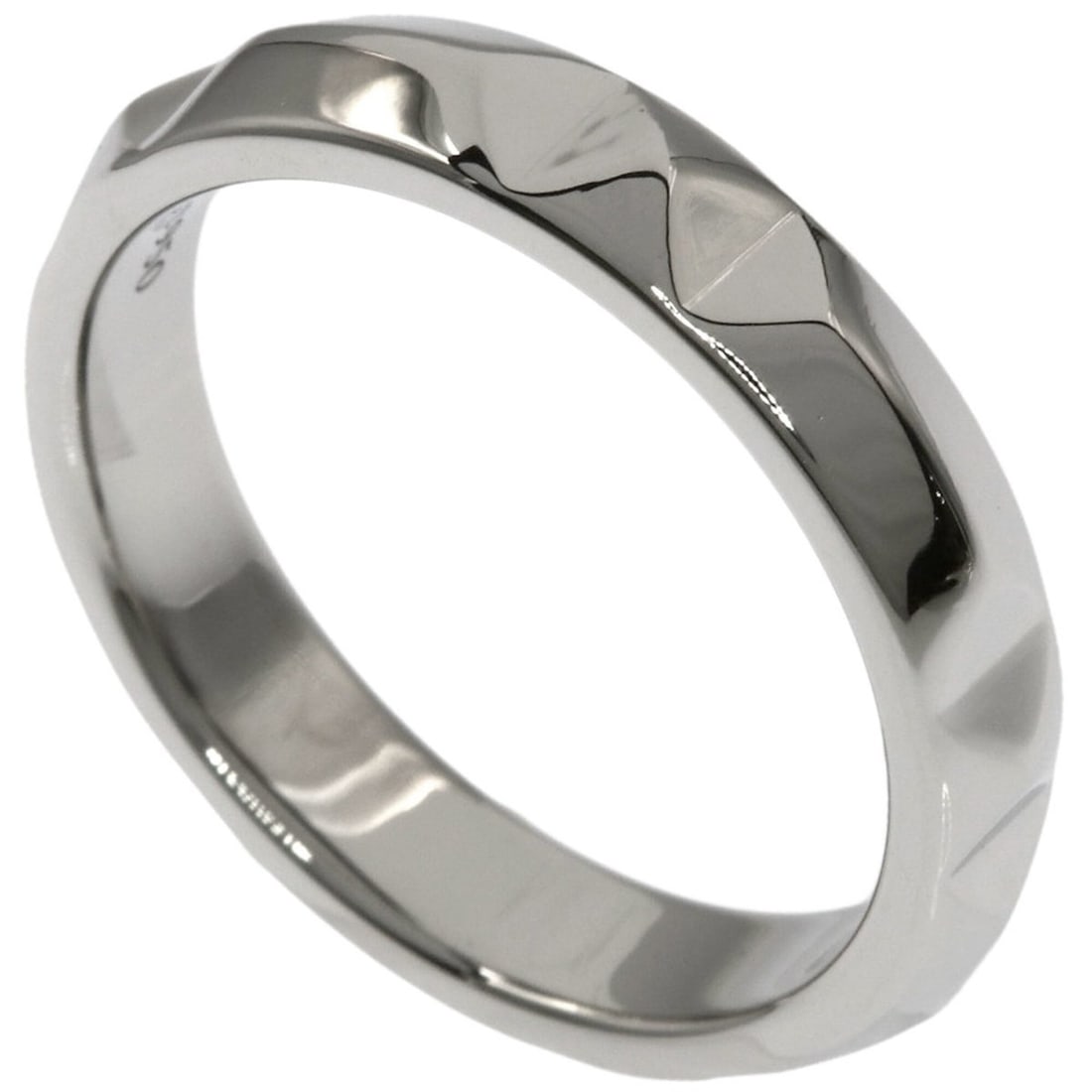 Tiffany & Co. True Band Ring, Platinum PT950, Women's.: --- Catalog ---Category: SizeJP Size: 15US Size: 7.5Category: DesignType: Band ringGender: WomenMaterial: Platinum 950Category: GeneralBrand: Tiffany--- Item List ---Section: ConditionRanking: Rank A