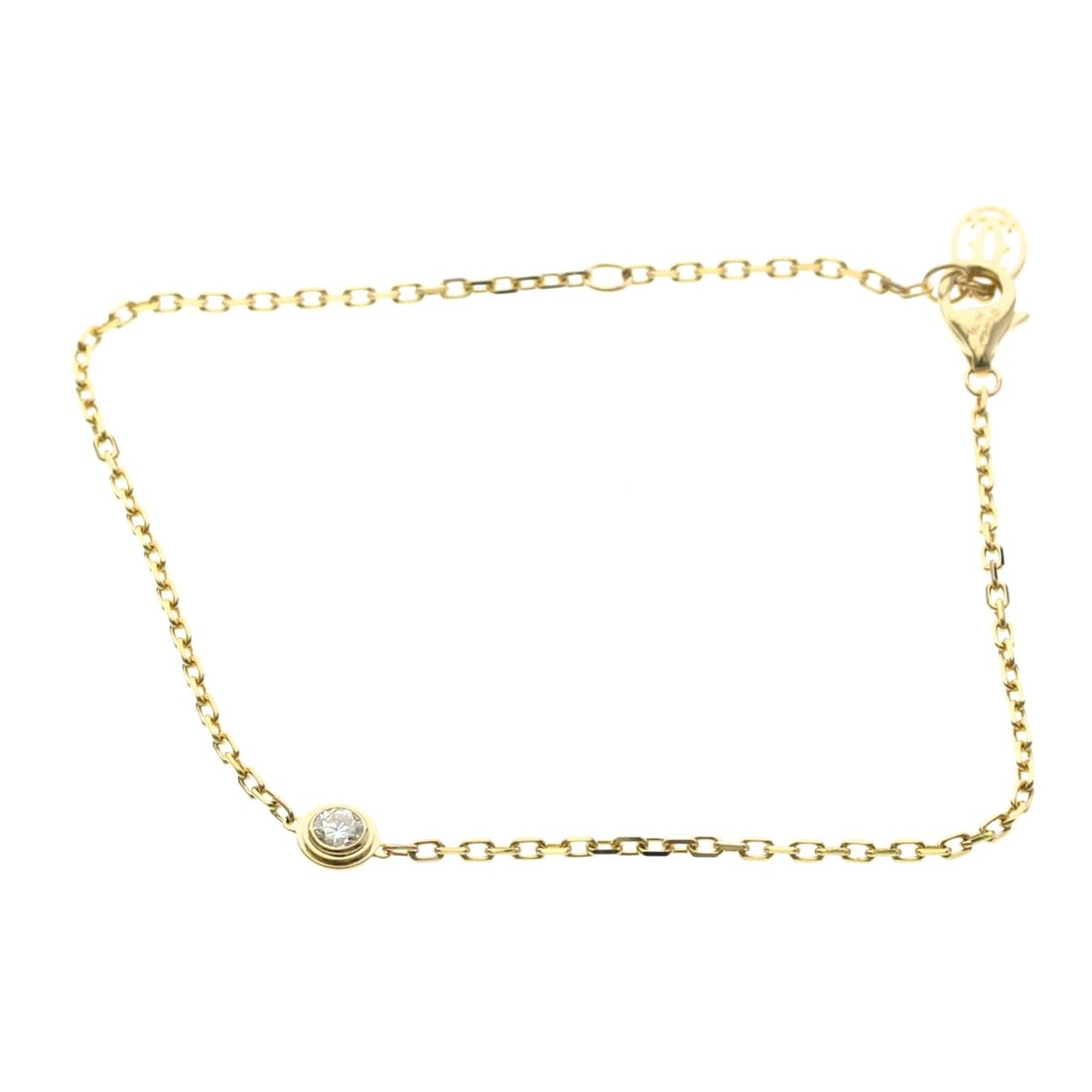Cartier D'Amour Bracelet B6062917 Yellow Gold (18K) Diamond Charm Bracelet Gold (1 of 11)