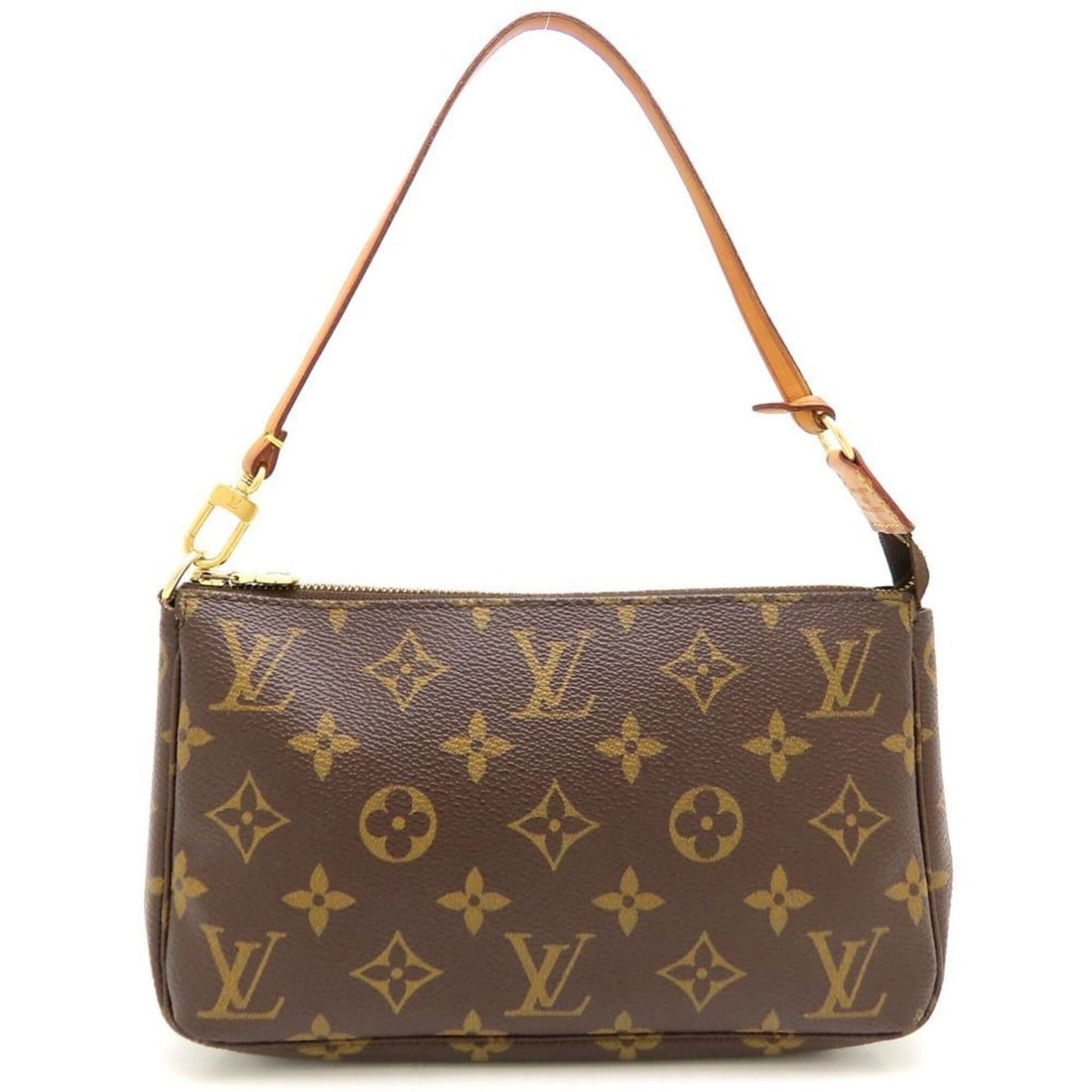 LOUIS VUITTON Pochette Accessoires M51980 Handbag, Monogram Canvas, Brown, Women's, 353207: --- Catalog ---Category: SizeSize (HxWxD): 12.5cm x 21cm x 4cm / 4.92'' x 8.26'' x 1.57''Category: DesignType: Handbag, PochetteColor: BrownGender: WomenClosure: ZipperMaterial: Monogram Category: