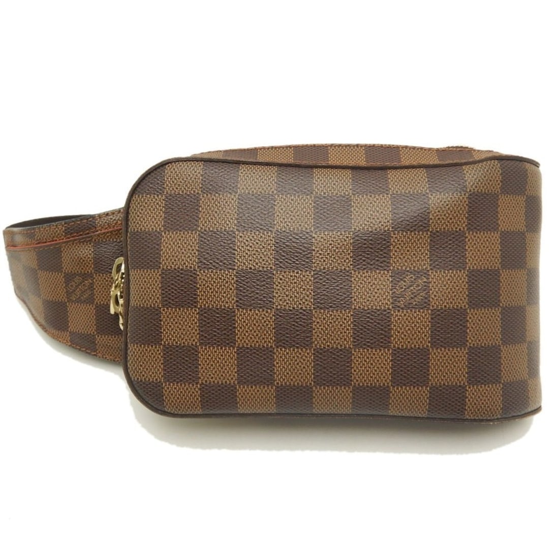 LOUIS VUITTON Damier Geronimos N51994 Body Bag, Ebene, Men's, 253724: --- Catalog ---Category: SizeSize (HxWxD): 19cm x 12cm x 5cm / 7.48'' x 4.72'' x 1.96''Category: DesignType: Sling bagColor: EbeneGender: MenClosure: ZipperMaterial: Damier Canvas Hardware Color: